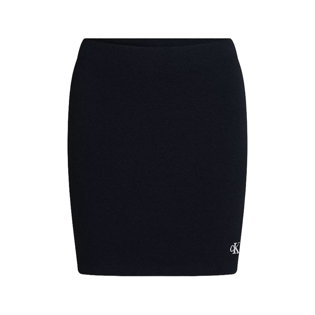 Calvin Klein Slub Rib Mini Skirt - S