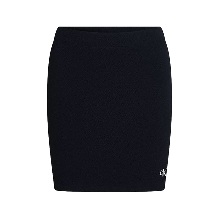 Calvin Klein Slub Rib Mini Skirt - S