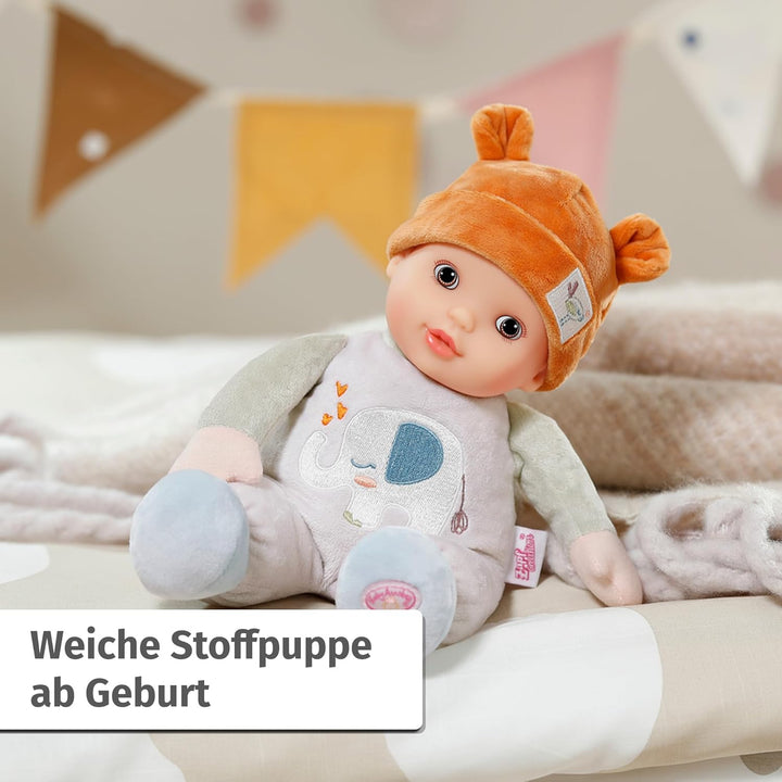 Baby Annabell for Babies Sweetie Sand 30cm, weiche 30cm grosse Puppe aus Stoff mit integrierter Rass