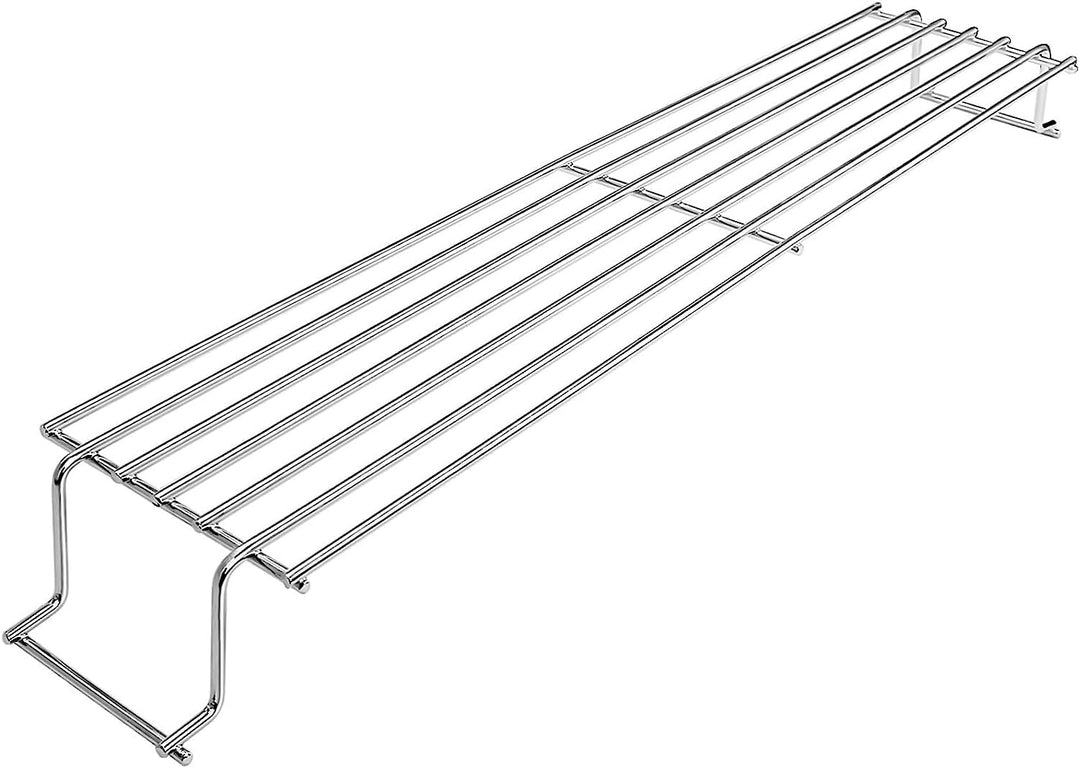 QuliMetal Edelstahl-Warmhalterost für Weber Spirit 300, Grill-Ersatzteil für Weber Spirit II 300 Ser