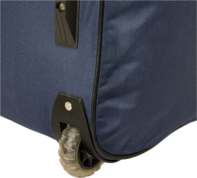 Rockland Seesack zum Rollen, Marineblau, 22-Inch, Reisetasche mit Rollen 22-Inch Marineblau, 22-Inch