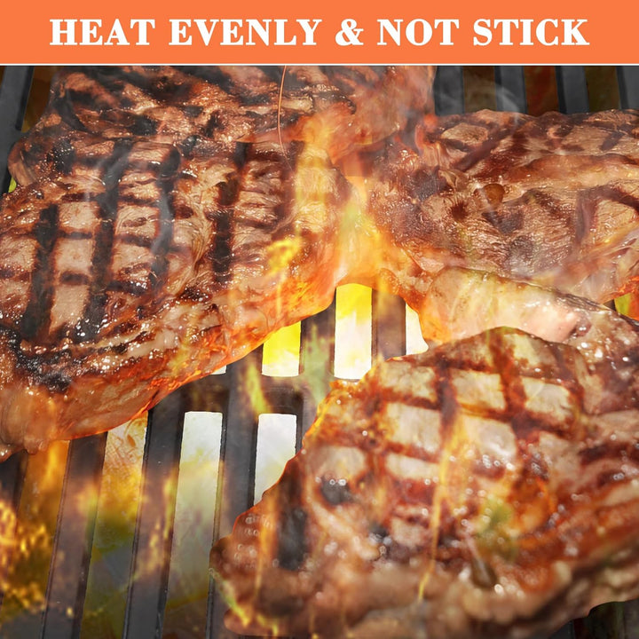 Denmay 43 x 72cm Gusseisen Gusseisenplatte und Rost für Charbroil Advantage 225s, Enders Boston 4, E