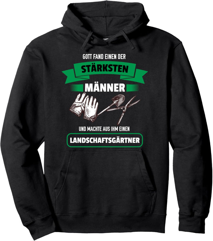 Gärtner, Landschaftsgärtner Design I Garten Motiv Pullover Hoodie