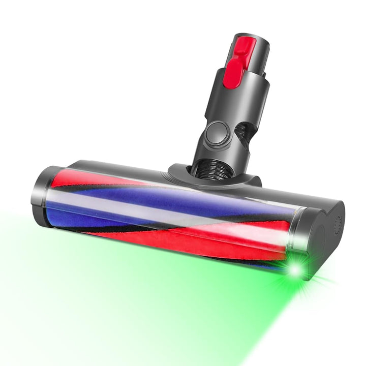 LED-beleuchtete Soft-Roller-Bodendüse, Bürstenkopf kompatibel mit Dyson V7/V8/V10/V11/V15 Staubsauge