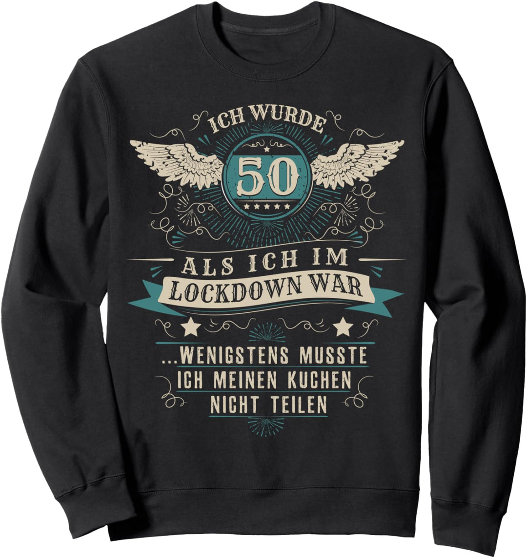50. Geburtstag Mann Frau 50 Jahre 1974 Deko Lustig Geschenk Sweatshirt