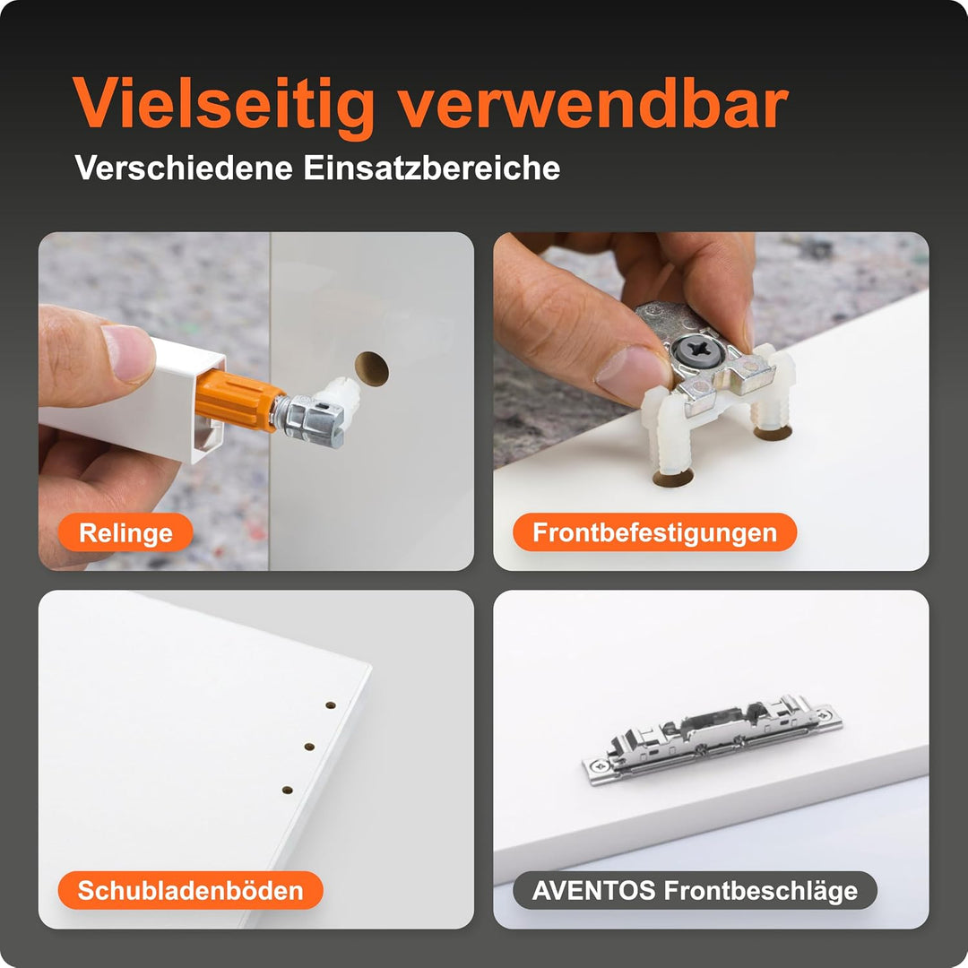 BLUM Universal-Bohrlehre ZML.0040.02, Kunststoff/Stahl