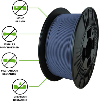 NEBULA PLA filament 1.75 mm (± 0,05 mm), 3D drucker filament 1 kg spule, 3D printer pla filament her