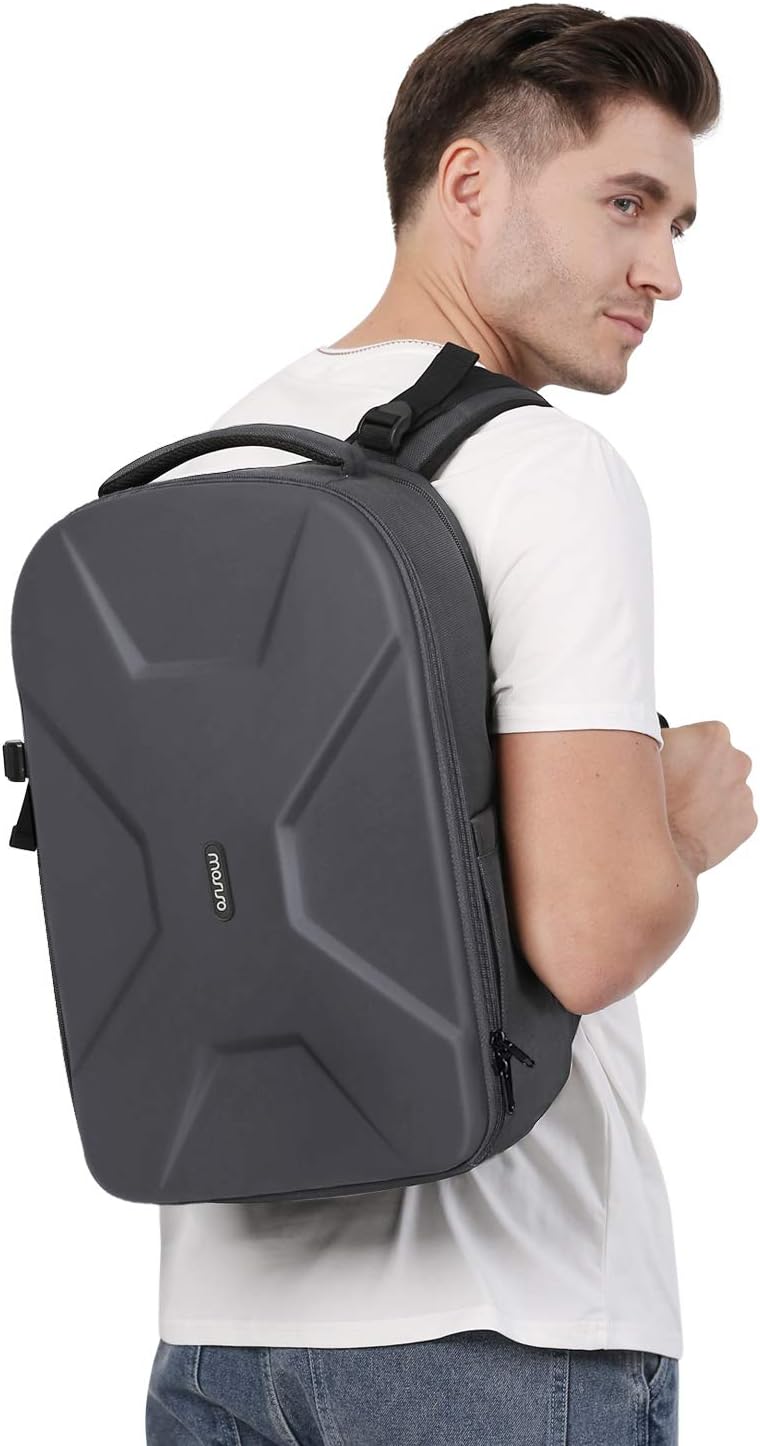 MOSISO Kamera Rucksack, DSLR/SLR/Spiegellose Fotografie Kameratasche 15-16 Zoll Wasserdichte Hartsch