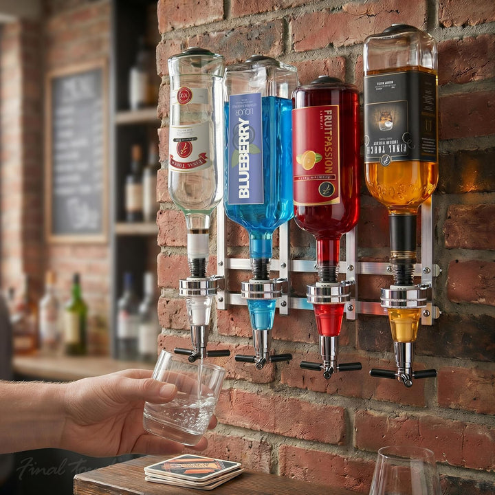 Final Touch Wall Mounted Liquor Dispenser by Final Touch