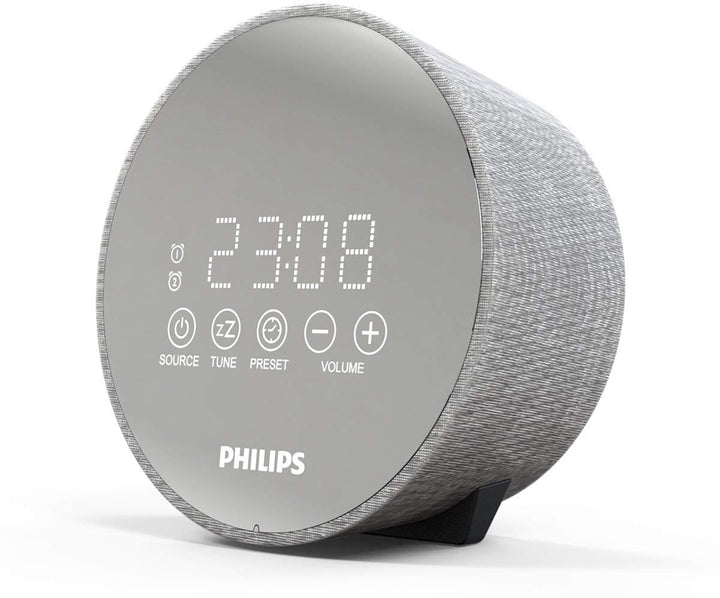 Philips Audio Radiowecker DR402/12 Digitaler Radiowecker (Sleep Timer, USB Ladefunktion, 2 Weckfunkt