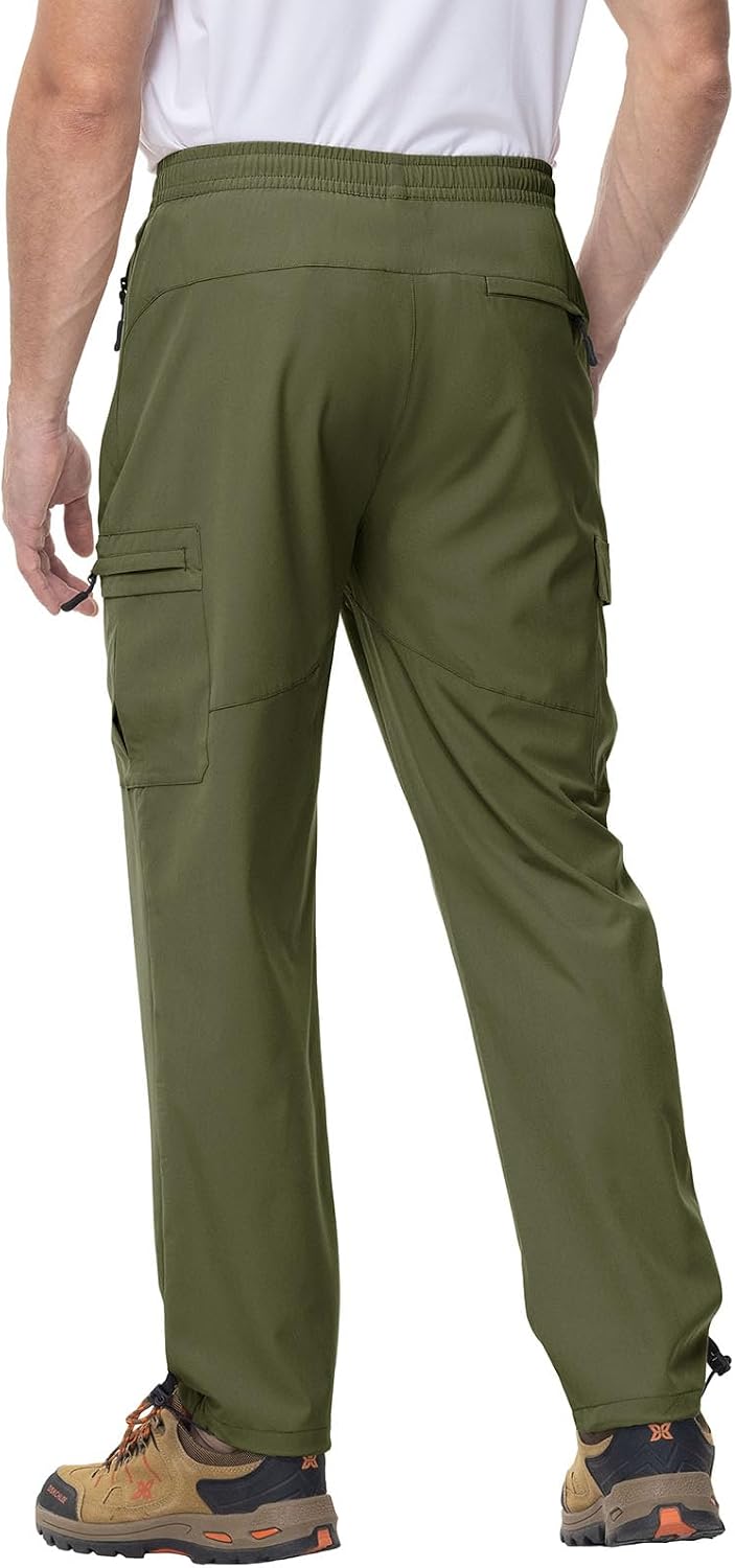 YSENTO Herren Wanderhose Outdoorhose Trekkinghose Sommer Leichte Atmungsaktiv Schnell Trockend Funkt