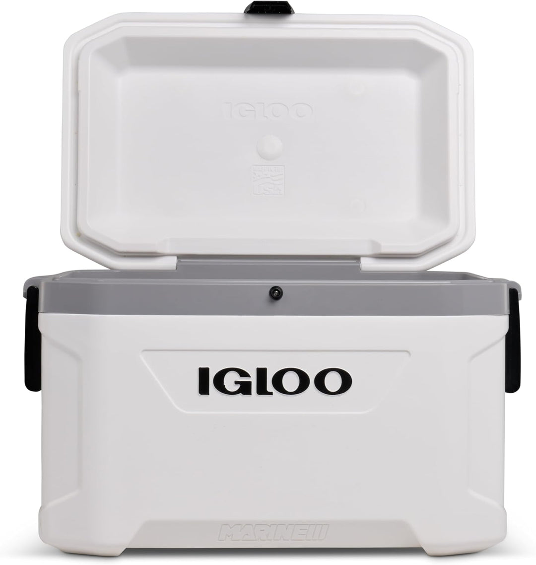 Igloo Marine Ultra 66L – Kühlbox mit THERMECOOL Isolierung – Cool Riser Technologie – Platz für 2-Li