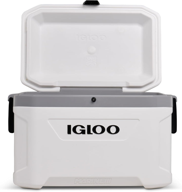 Igloo Marine Ultra 66L – Kühlbox mit THERMECOOL Isolierung – Cool Riser Technologie – Platz für 2-Li