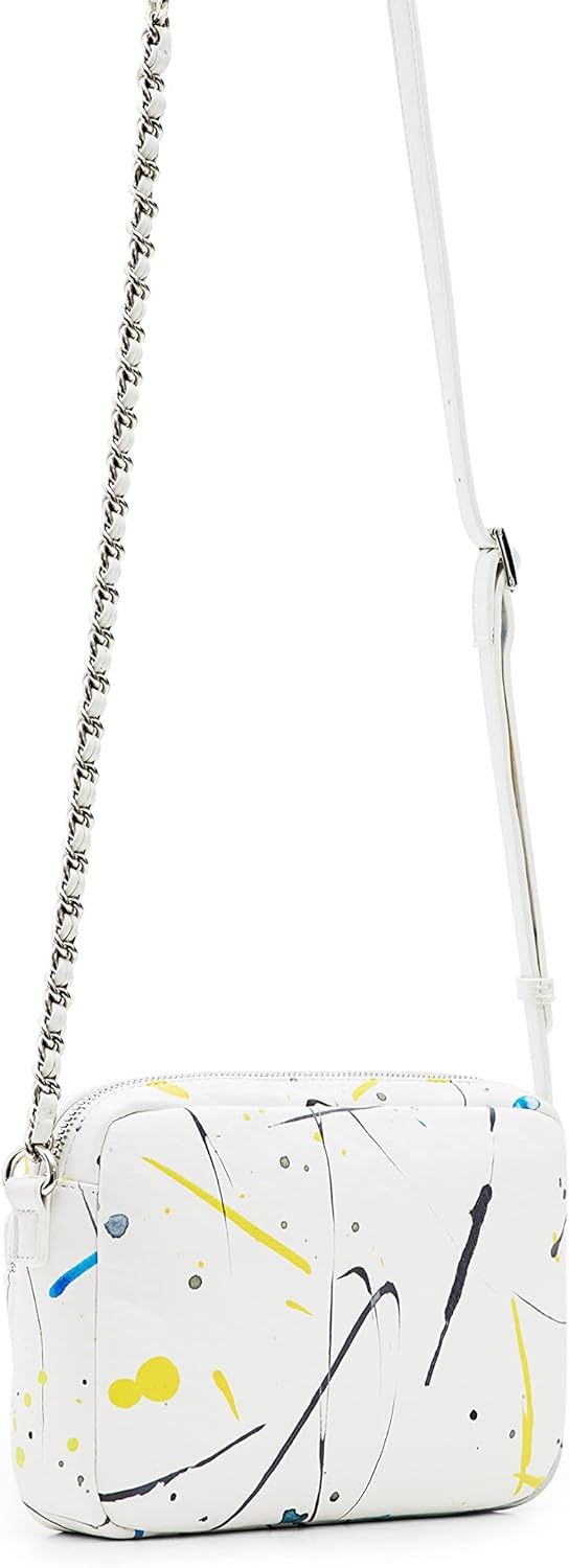 Desigual Women's Bag Splat_CAMBRID 2004 Silver, Black