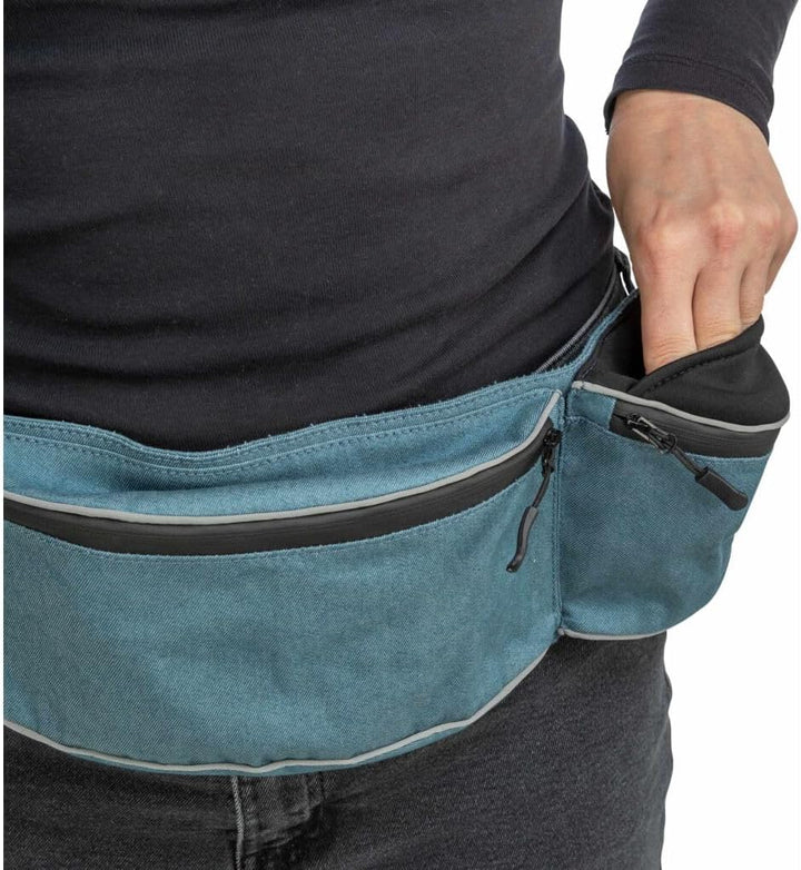 Hüfttasche Baggy Belt, Gurt: 62–125 cm, blau