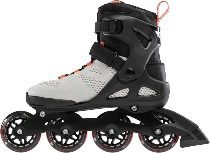 Rollerblade Damen Macroblade 80 240 Glacier Grey/Coral, 240 Glacier Grey/Coral