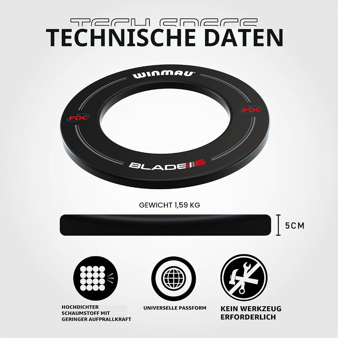 WINMAU Pro-Line Dartscheibe Surround PDC, PDC