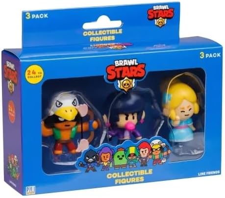 Brawl Stars BRW2021 Brawl Figur (3-Pack)