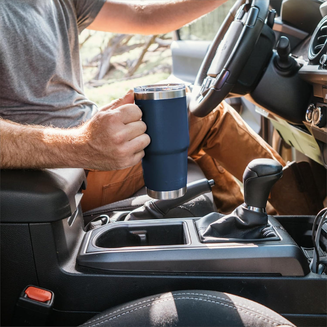 YETI Rambler Reisebecher Mit Stronghold Deckel, Charcoal, 20 oz (591 ml), Charcoal