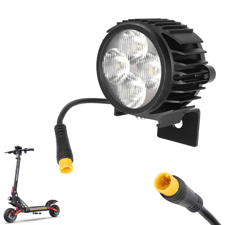 Scheinwerfer für Kukirin G2 Pro/G2 ProDB/G2 Max Elektroroller, Frontlampe, wasserdicht und stossfest