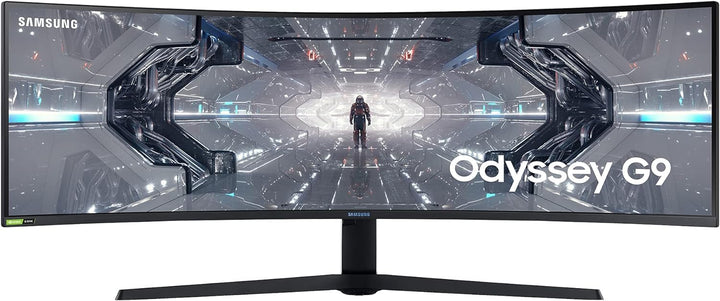 Samsung Odyssey G9 Curved Gaming Monitor C49G94TSSP, 49 Zoll, VA-Panel, QLED, DQHD-Auflösung, AMD Fr
