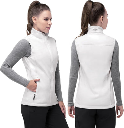 33,000ft Weste Damen Outdoor Leichte Softshell-Weste Ärmellose Jacke Winddichte Fleece Damenweste fü