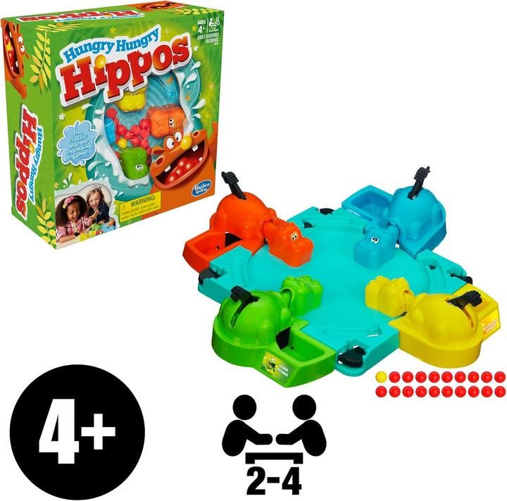 Hasbro 98936 Hungry Hippos, Spielzeug