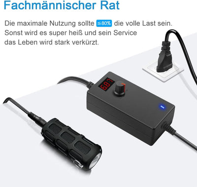 SHNITPWR Universal 3V~12V Steckernetzteil 24W 2A Netzteil Adapter 100~240V AC bis DC 3V 5V 6V 9V 12V