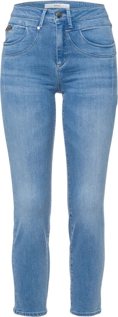 BRAX Damen Style Shakira Free to Move Jeans 27W / 30L Used Light Blue, 27W / 30L Used Light Blue