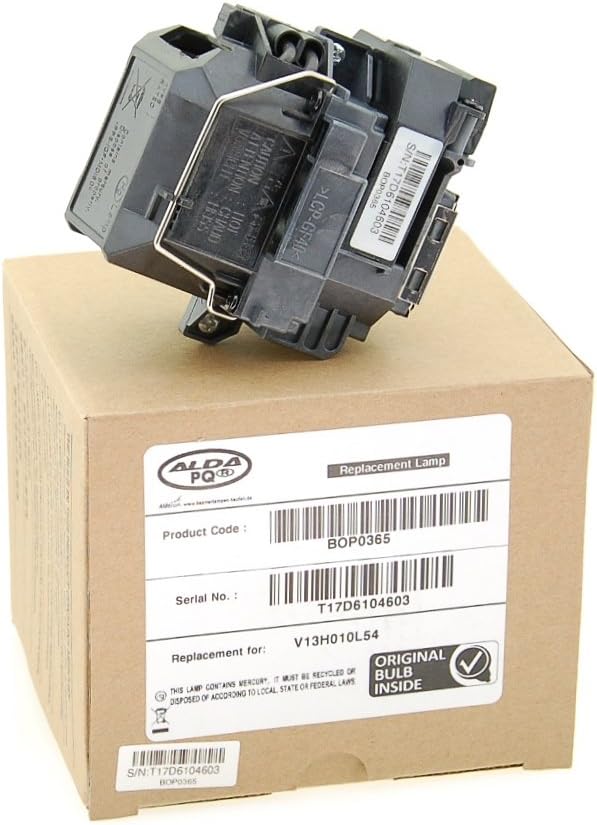 Alda PQ Professionell, Beamerlampe kompatibel mit EPSON EB-S7, EB-S72, EB-S8, EB-S82, EB-W7, EB-W8,