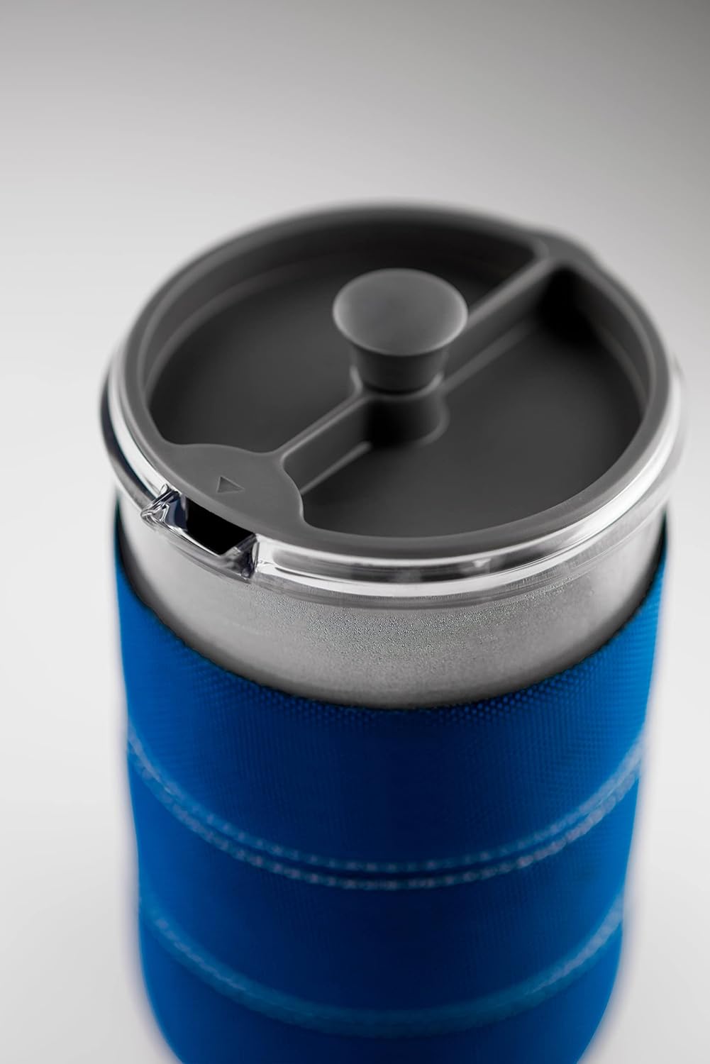 GSI Outdoors Kaffeepresse und Iso Becher Set für 1 Person, blau, 79412 Blau 591,5 ml, Blau 591,5 ml