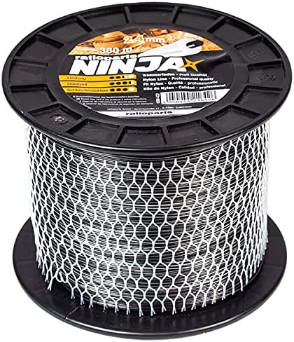 Mähfaden NINJA Copolymer 2,4mm 360m Trimmerfaden rund Nylonfaden