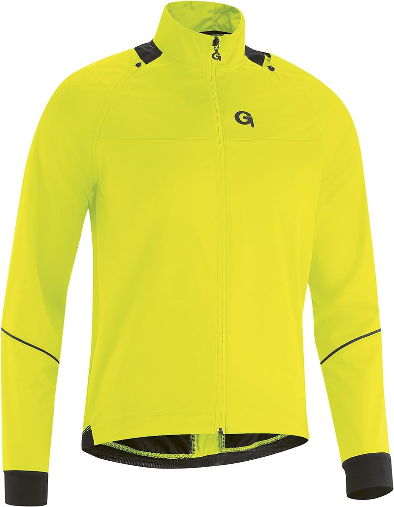 Gonso Leonte Zip-Off Softshell Jacke Herren gelb 2022 wasserdichte Jacke S Gelb, S Gelb