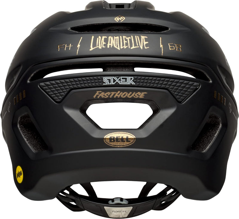 BELL Sixer MIPS Fahrrad Helm L Mt/Gls Black/Gold Fasthouse, L Mt/Gls Black/Gold Fasthouse