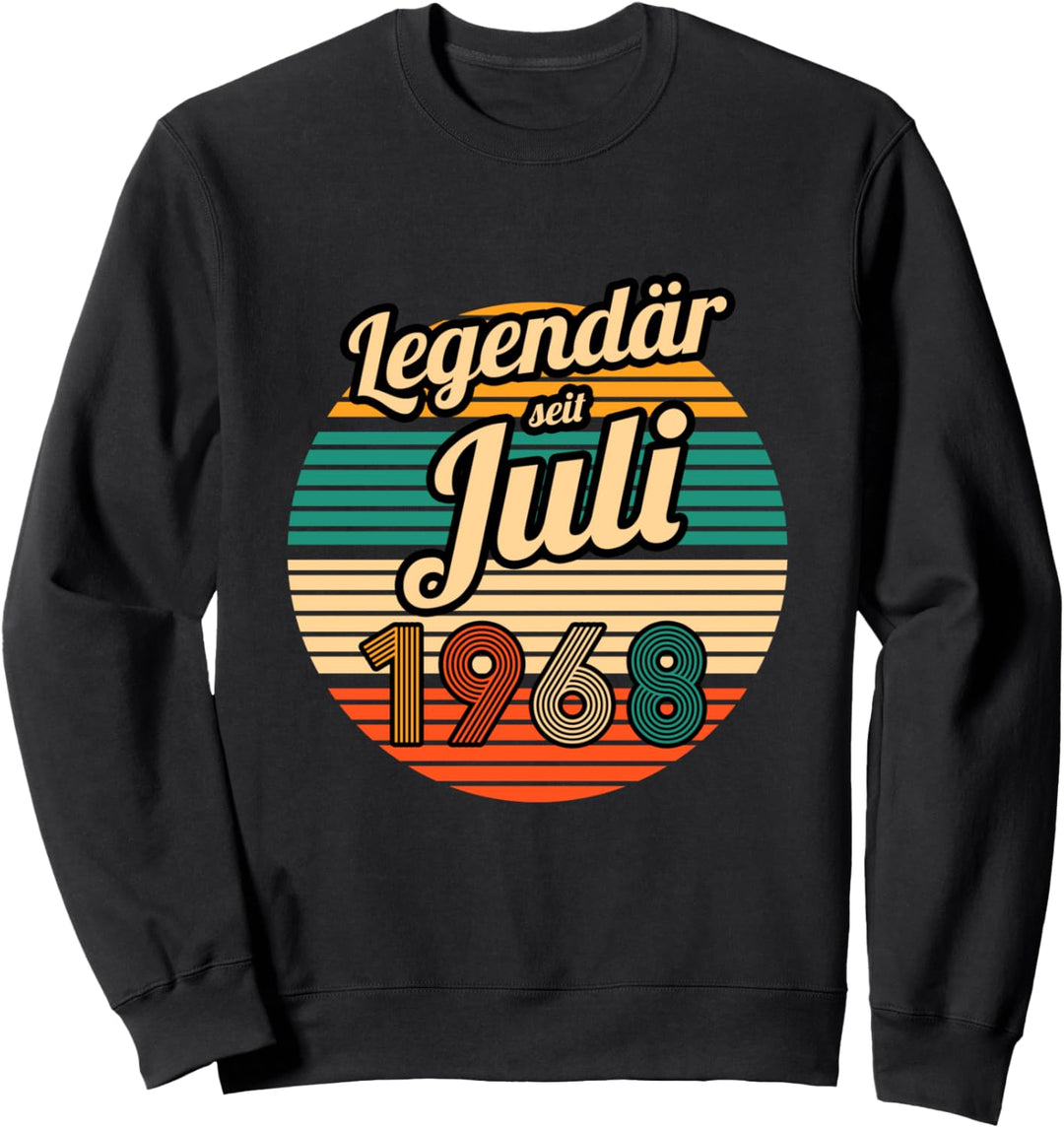 Legendär seit Juli 1968 53.Geburtstag Mann Sweatshirt