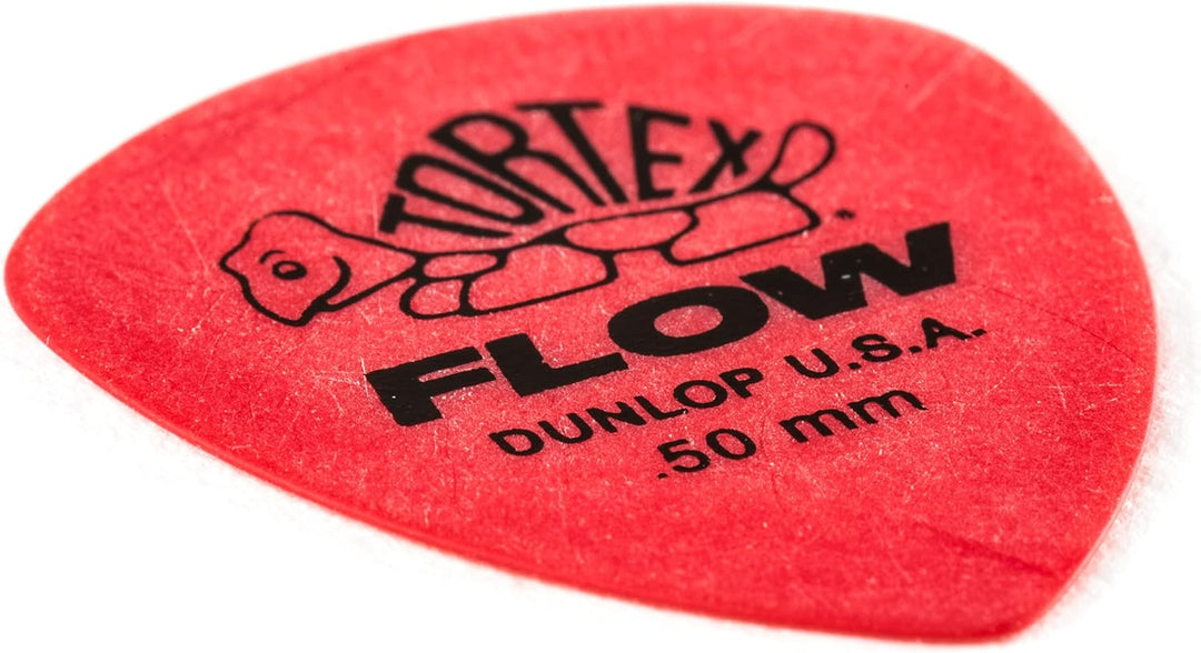 Médiators Jim Dunlop 0,50mm Tortex Flow Standard 0,50mm sachet de 72 Sachet de 72 0,50mm Natural, Sa