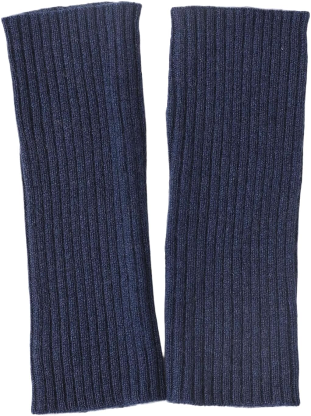 Prettystern Damen Kaschmir-Wolle Gerippte Fingerlose Handschuhe Hand-Stulpen handgelenk-wärmer Pulsw