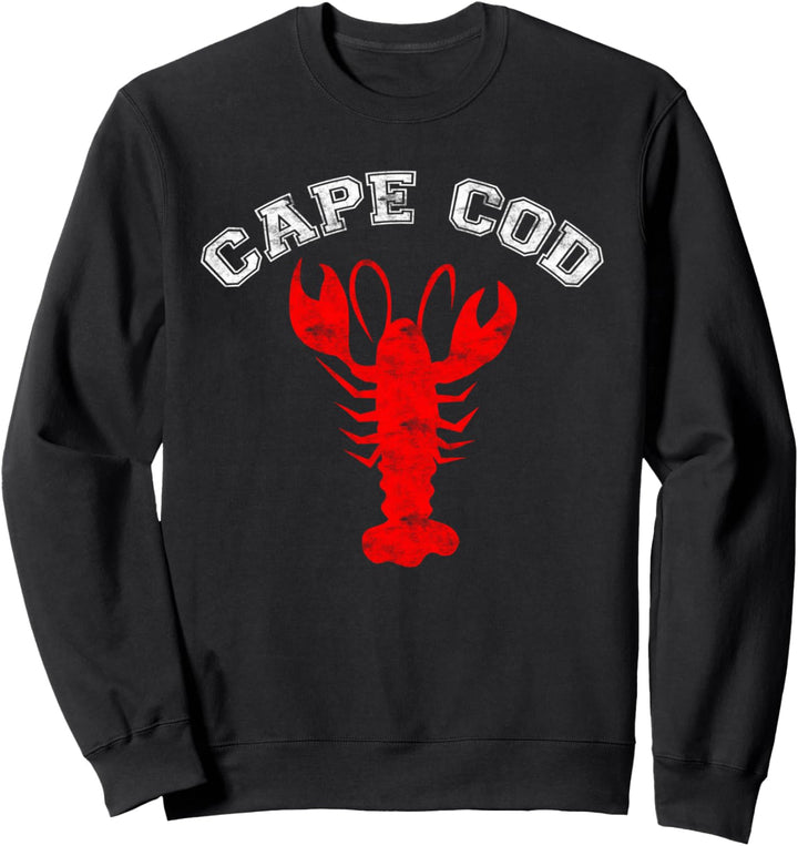 Cape Cod Hummer-Souvenir Sommerurlaub Vintage Used-Look Sweatshirt