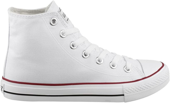 Elara Unisex Kult Sneaker 47 EU Weiss Houston, 47 EU Weiss Houston