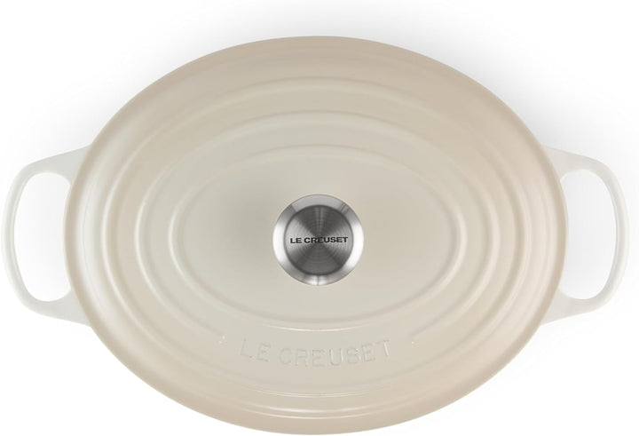 Le Creuset Signature Gusseisen-Bräter mit Deckel, Ø 31 cm, Oval, Für alle Herdarten und Induktion ge
