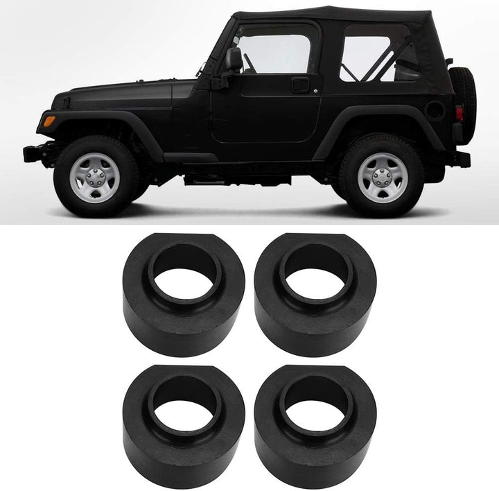 Yctze 4 stücke 2 zoll Vorne Hinten Leveling Lift Kit Fit für Jeep Wrangler/Grand Cherokee für Body L