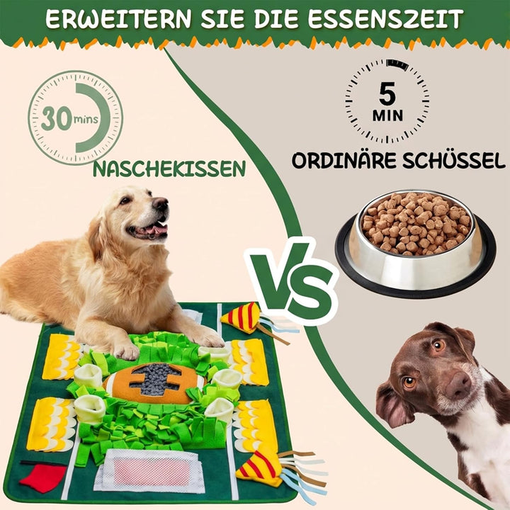 Schnüffelteppich Hund, Haustier Interaktive Suchspiel Futtermatte, Welpe Langsam Füttern Training Ma