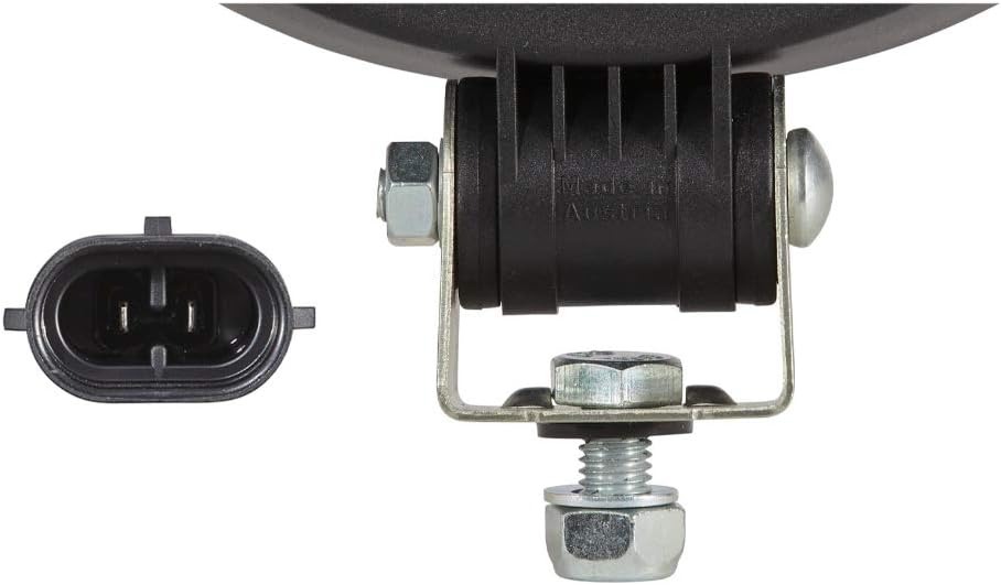 HELLA - Halogen-Arbeitsscheinwerfer - Oval 100 - 12V - Anbau/geschraubt - stehend/schwenkbarer Monta