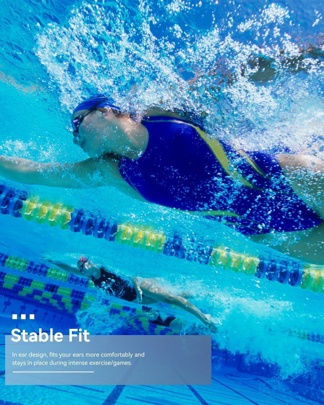 SANOTO Kopfhörer Schwimmen, In Ear Kopfhörer Bluetooth 5.4, IPX8 Unterwasser Kopfhörer Schwimen 8G M