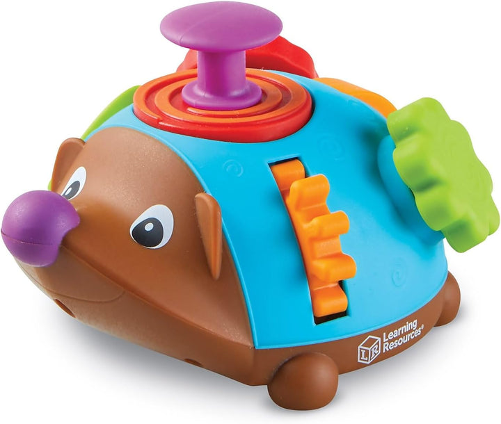 Learning Resources Spike der Igel, ab 1 Jahr, Feinmotorik-Spielzeug, Montessori Sensorik, 6-in-1 Fid