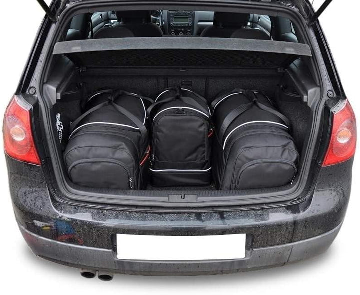KJUST Dedizierte Reisetaschen 4 stk kompatibel mit VW GOLF HATCHBACK V 2003-2008