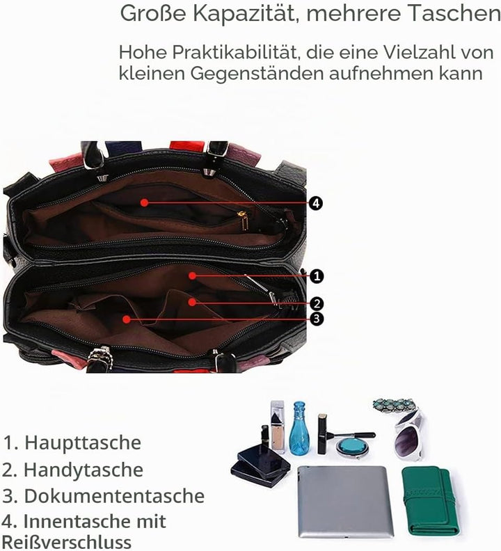 NICOLE &amp; DORIS Handtaschen für Damen Umhängetaschen Henkeltaschen Damen Handtasche die neuesten Tren