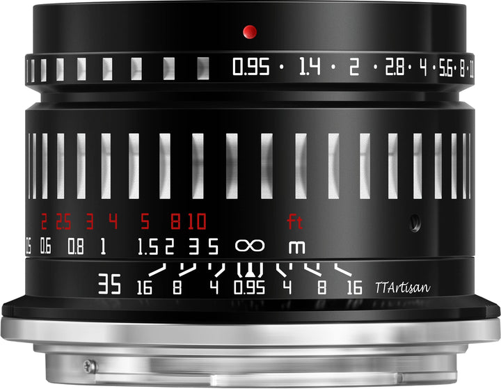 TT Artisan 35mm F1.4 APS-C Weitwinkelobjektiv mit Sony E-Mount schwarz 35 mm F0,95 Schwarz, 35 mm F0