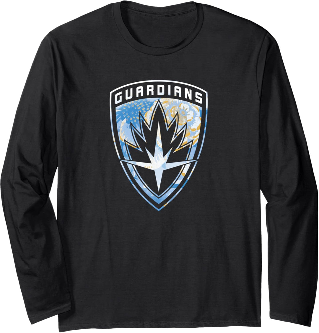 Marvel Guardians of the Galaxy Icon Floral Print Langarmshirt