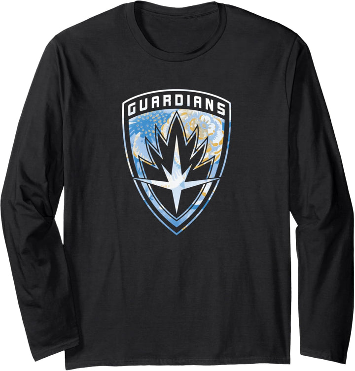Marvel Guardians of the Galaxy Icon Floral Print Langarmshirt